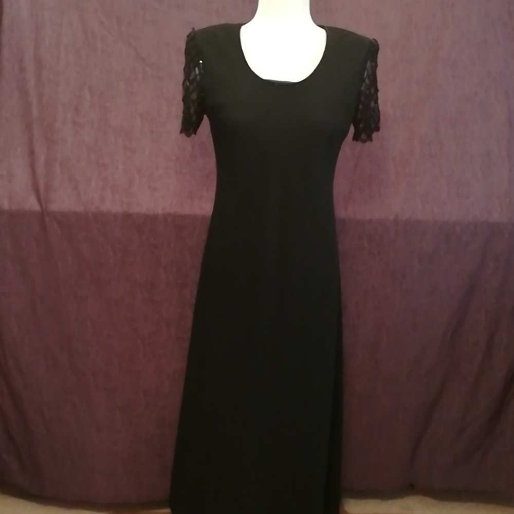 Black Full Length Dress